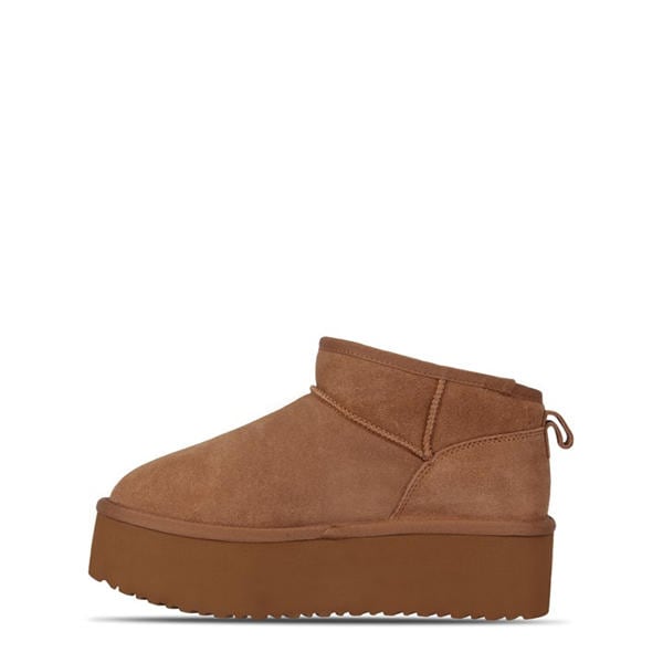 Jack Wills Platform Snug Boots Tan