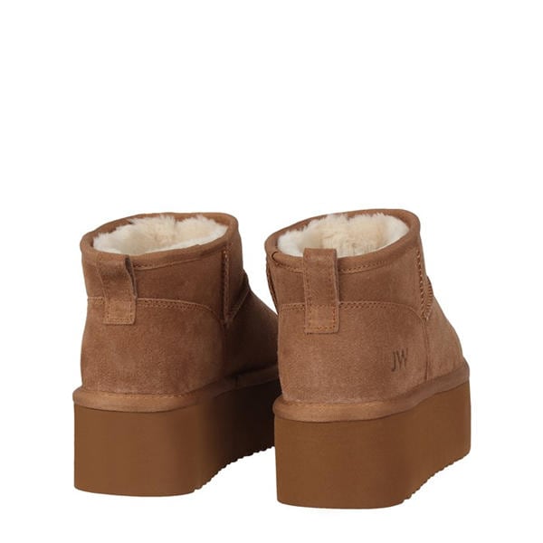 Jack Wills Platform Snug Boots Tan