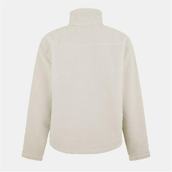 Jack Wills Polar Quarter Zip Fleece Top Cream