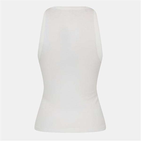 Jack Wills Polo Henley Vest Vintage White