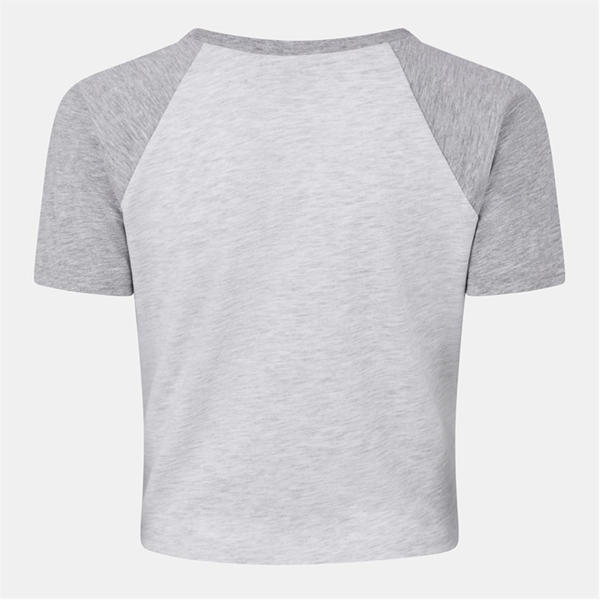 Jack Wills Pop Graphic Oversized T Shirt Grey Marl