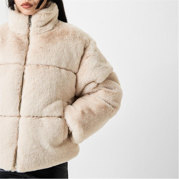 Jack Wills Puffer Jacket Beige
