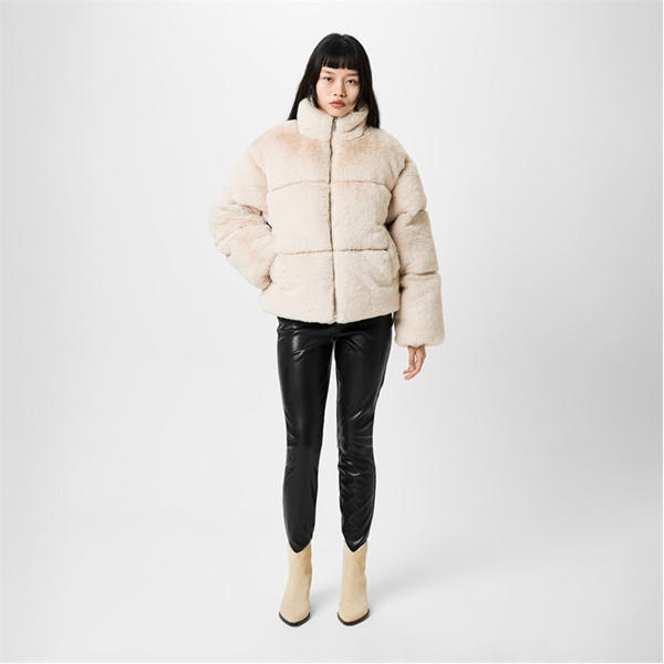 Jack Wills Puffer Jacket Beige