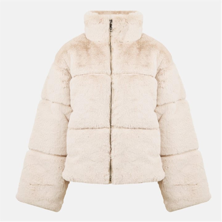 Jack Wills Puffer Jacket Beige