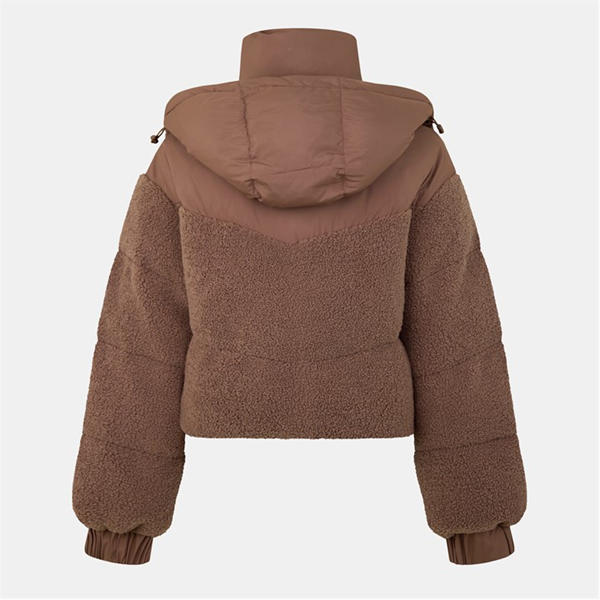 Jack Wills Puffer Jacket Mocha