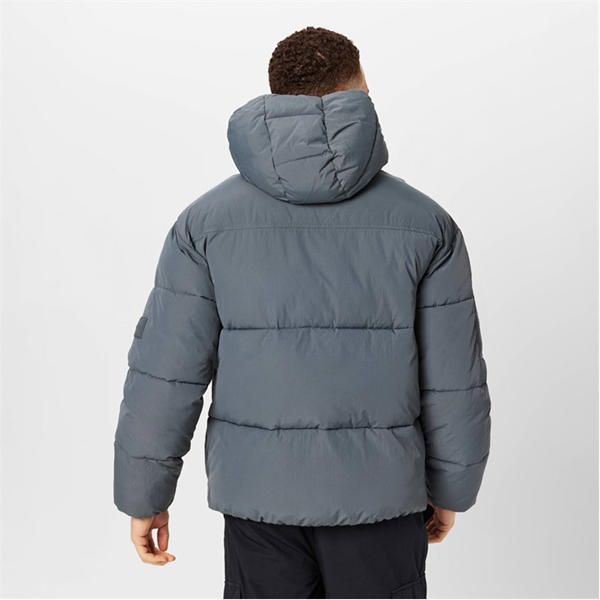 Jack Wills Puffer Jacket Shark Grey