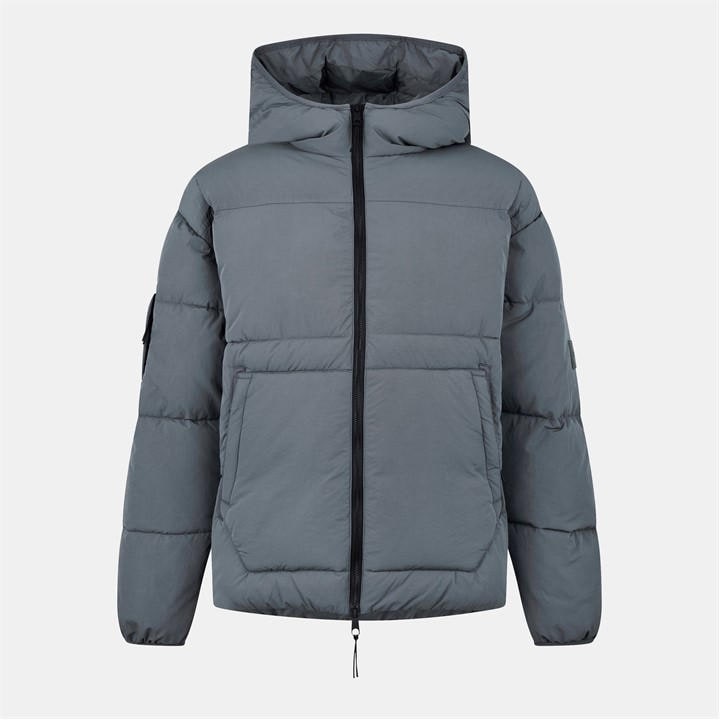Jack Wills Puffer Jacket Shark Grey