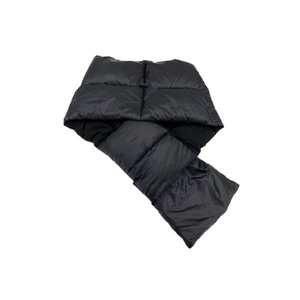 Jack Wills Puffer Scarf Black