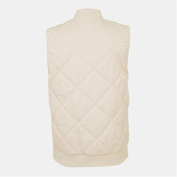 Jack Wills Quilted Gilet Cream
