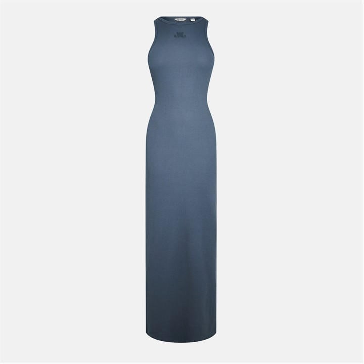Jack Wills Racer Maxi Dress Womens Storm
