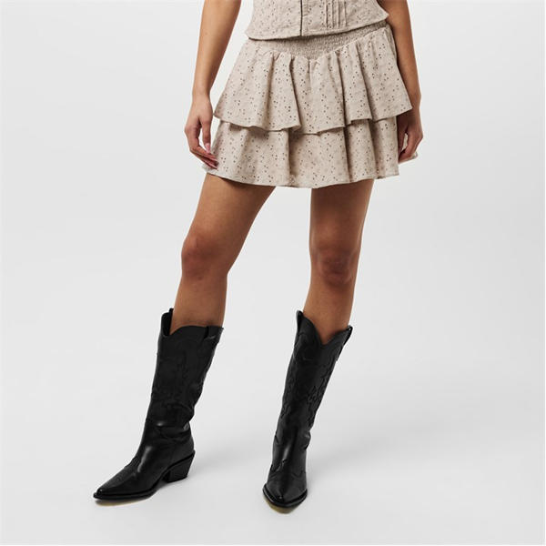 Jack Wills Rara Skirt Stone