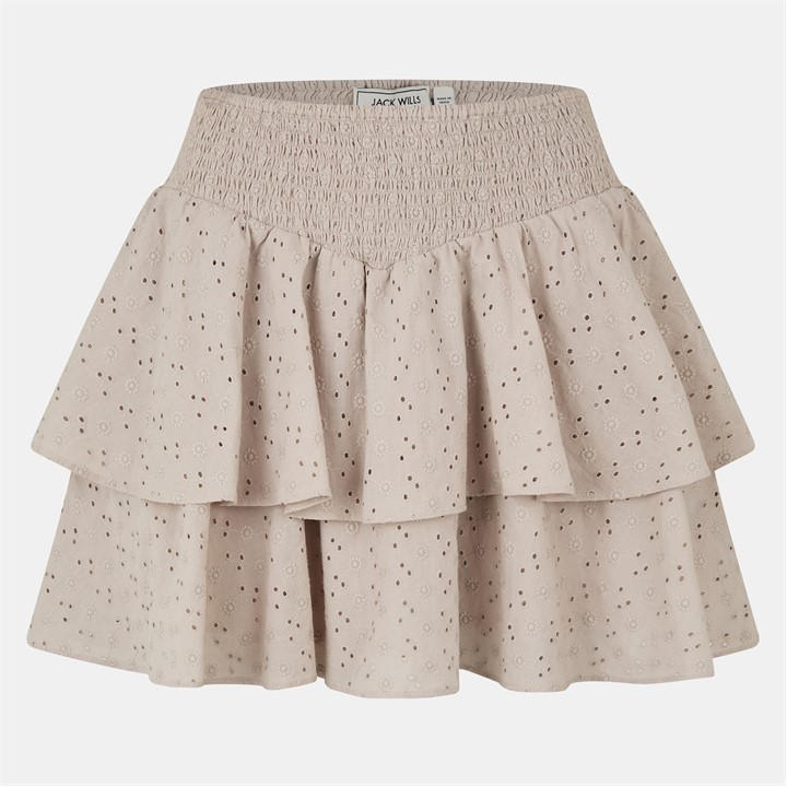 Jack Wills Rara Skirt Stone