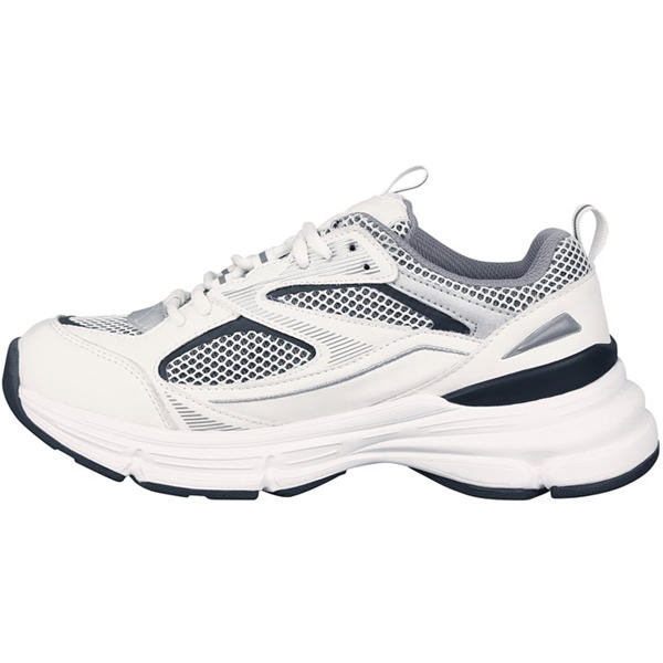 Jack Wills Retro Runner Trainers White/Grey