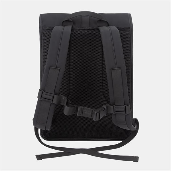 Jack Wills Roll Top Backpack Black