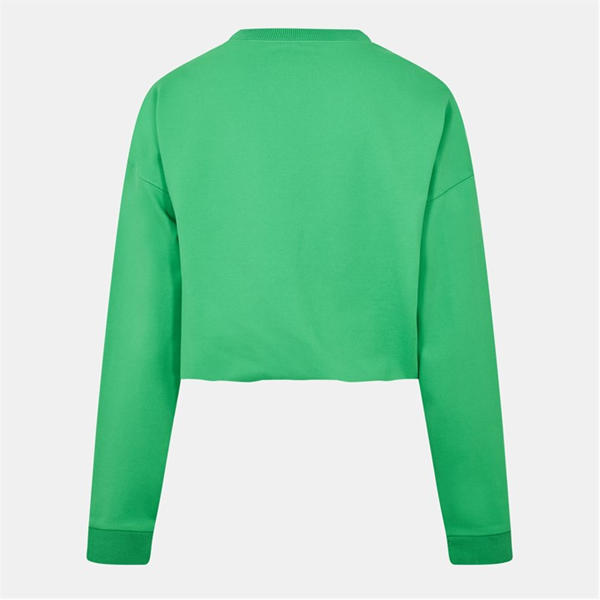 Jack Wills Ruched Crew Neck Sweater Green