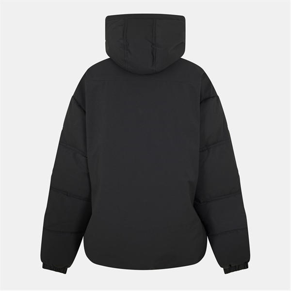 Jack Wills Salcombe Short Puffer Jacket Black