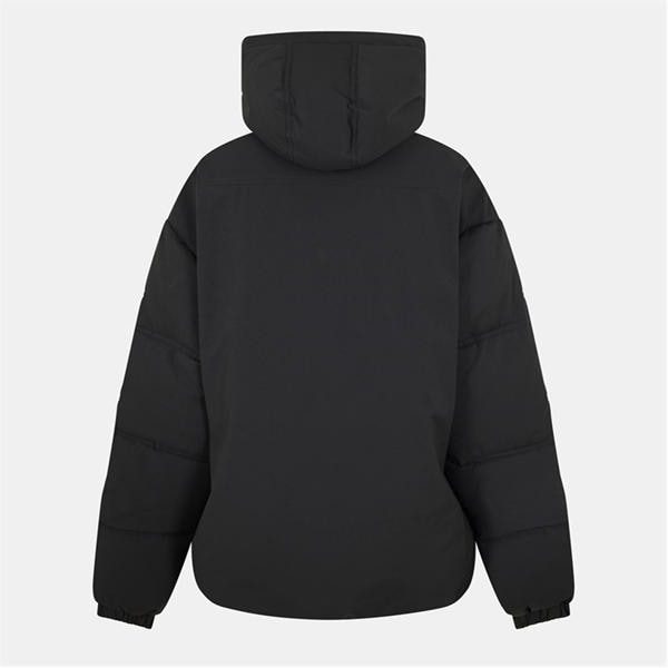 Jack Wills Salcombe Short Puffer Jacket Black