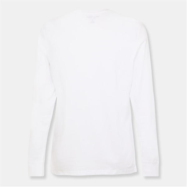 Jack Wills Sandleford Long Sleeve T Shirt Mens White
