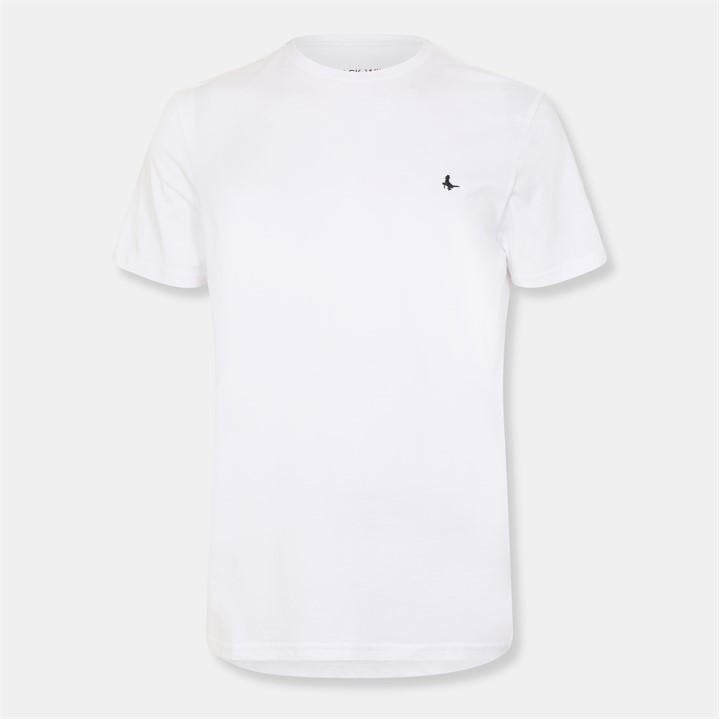Jack Wills Sandleford T Shirt Mens White