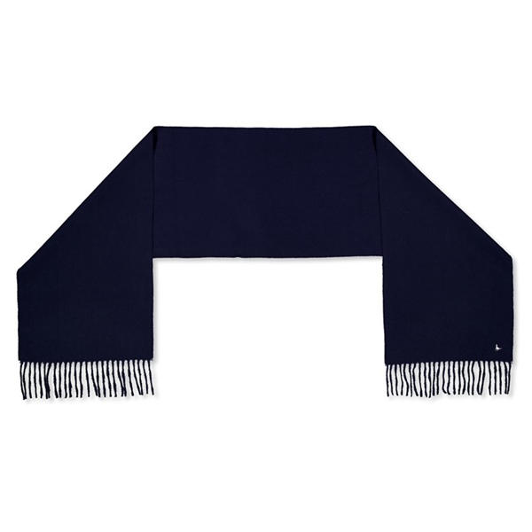 Jack Wills Scarf With Fringe Navy