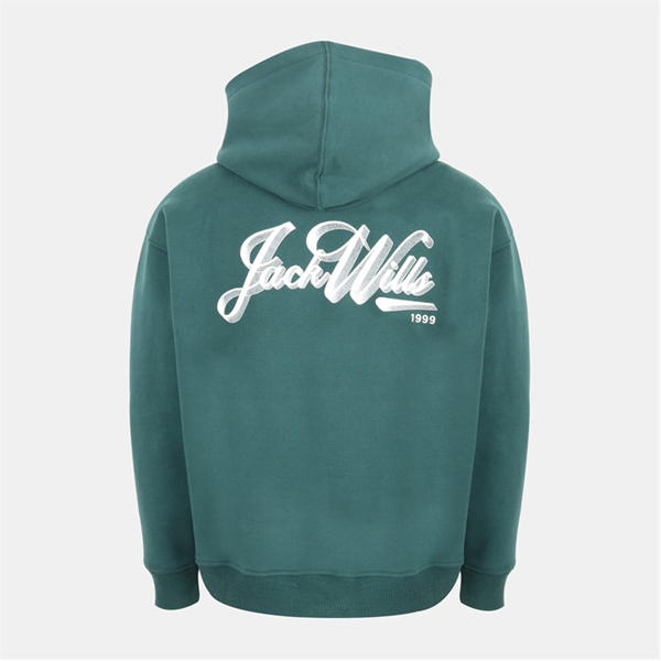 Jack Wills Script OTH Ld61 Green/White