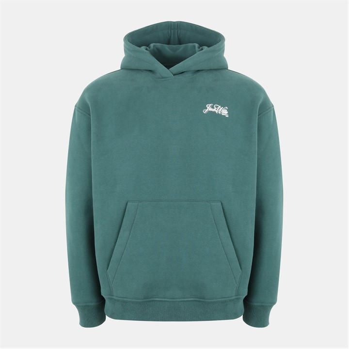 Jack Wills Script OTH Ld61 Green/White