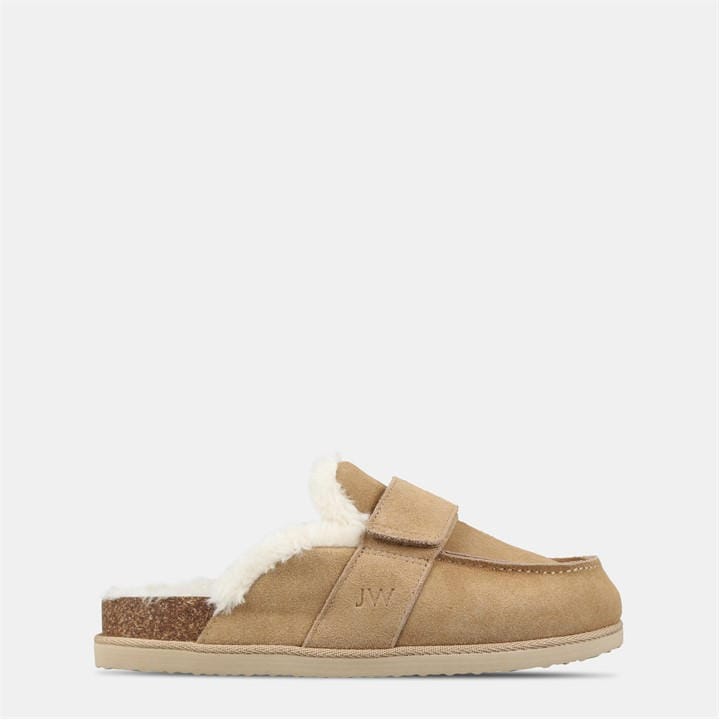 Jack Wills Shearling Mule Ld54 Sand