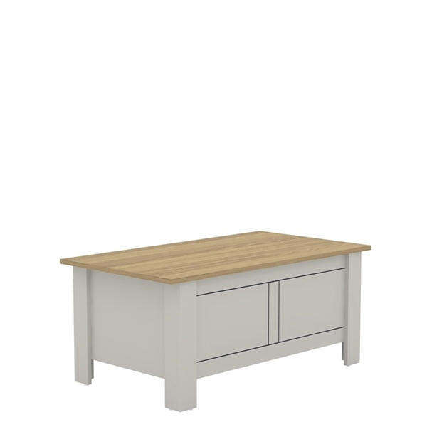 Jack Wills Sherbourne Lift Top Coffee Table Grey