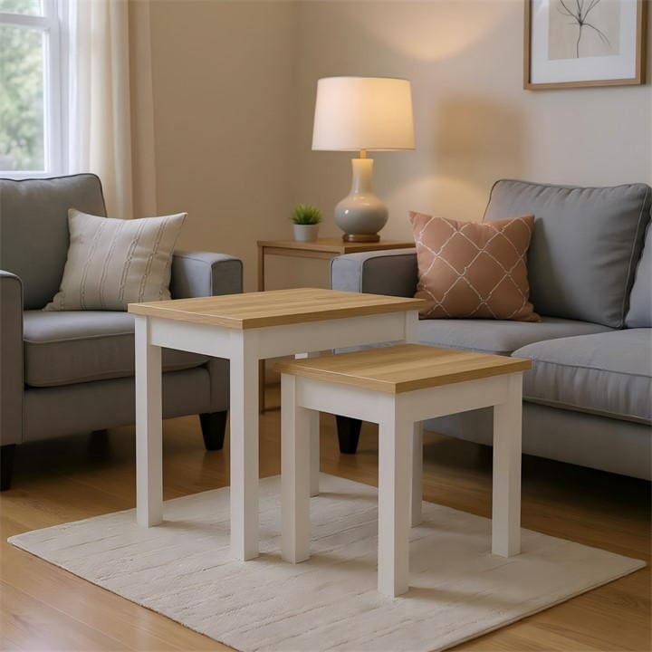 Jack Wills Sherbourne Nest of Tables Grey