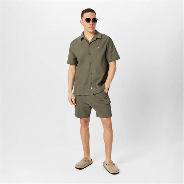 Jack Wills Shirt Smokey Olive