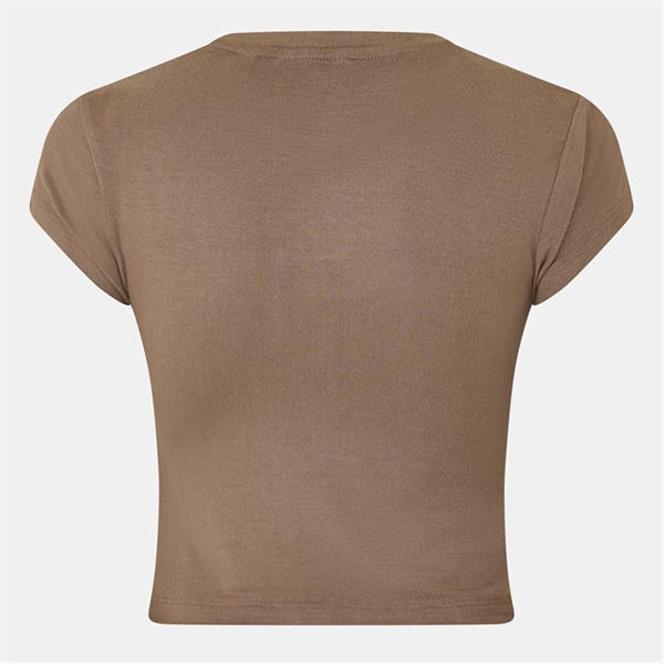 Jack Wills Short Sleeve Baby T Shirt Mocha
