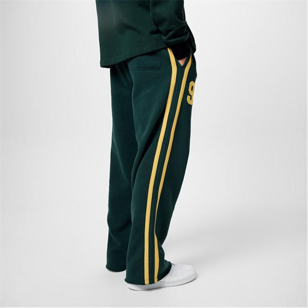 Jack Wills Side Stripe Jogging Bottoms Evergreen