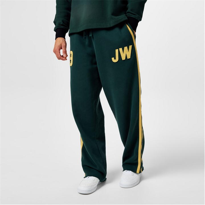 Jack Wills Side Stripe Jogging Bottoms Evergreen