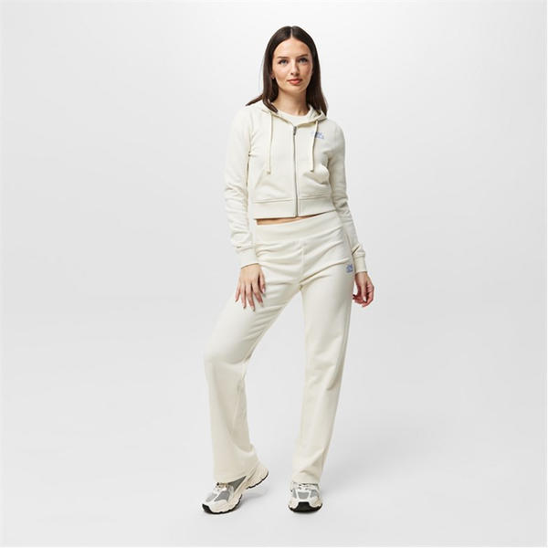 Jack Wills Slim Zip Through Hoodie Vintage White