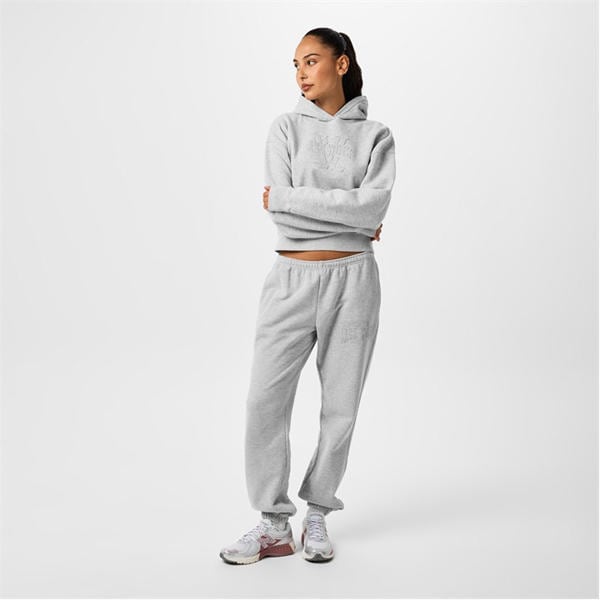 Jack Wills Slouchy Hoodie Grey Marl