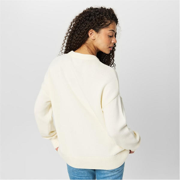 Jack Wills Spckld Knit Jumper Vintage White