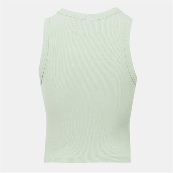 Jack Wills Spliced Rib Tank Laurel Green