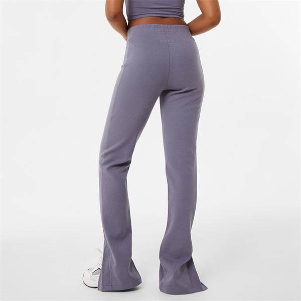 Jack Wills Split Hem Pants Folkstone Grey