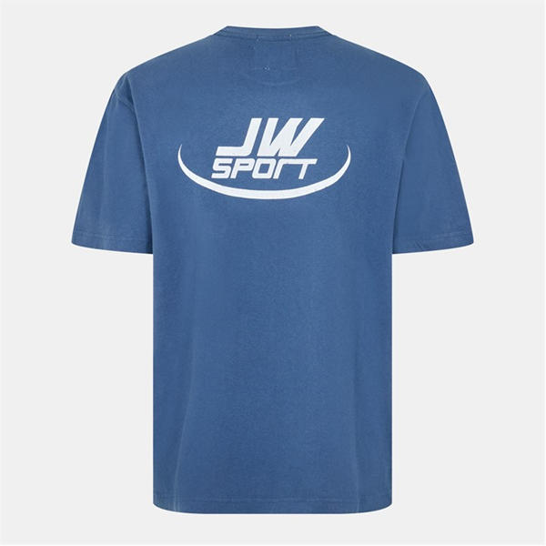 Jack Wills Sport Graphic Tee Vintage Indigo