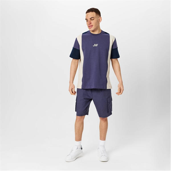 Jack Wills Sprt C&S Tee Sn53 Blue Ink