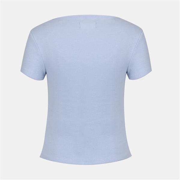 Jack Wills SquNeck SS Tee Ld54 Brunerra Blue