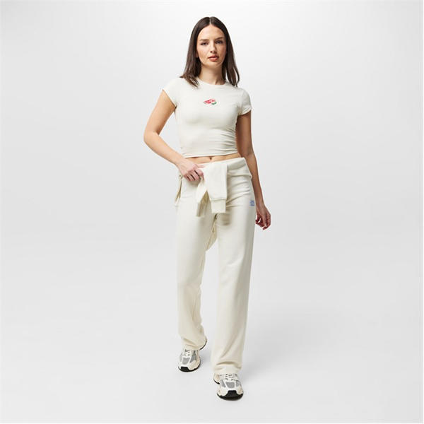 Jack Wills Straight Leg Joggers Vintage White