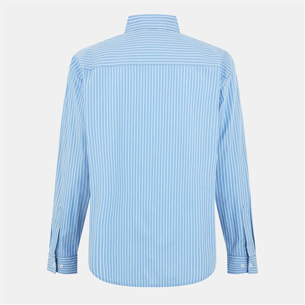 Jack Wills Stripe Shirt Sky Blue