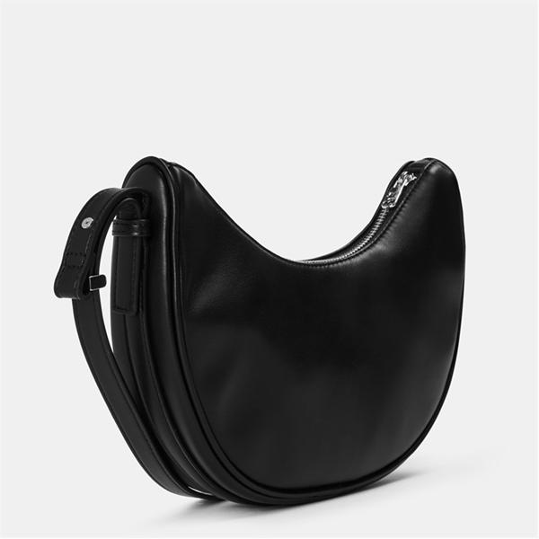 Jack Wills Structured Shoulder Ladies Bag Black