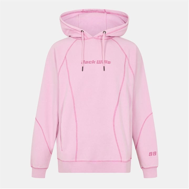 Jack Wills Sunbleach Hoody Bubblegum