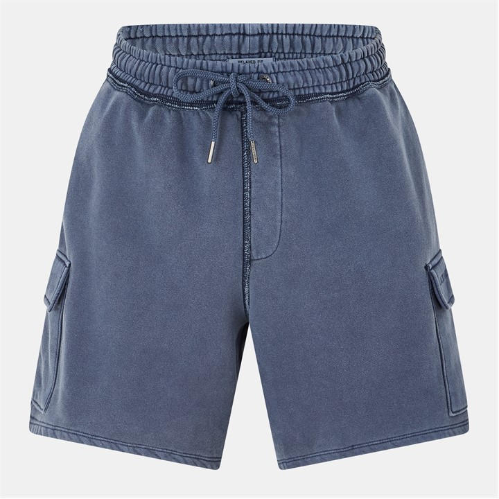 Jack Wills Sweater Cargo Shorts Navy