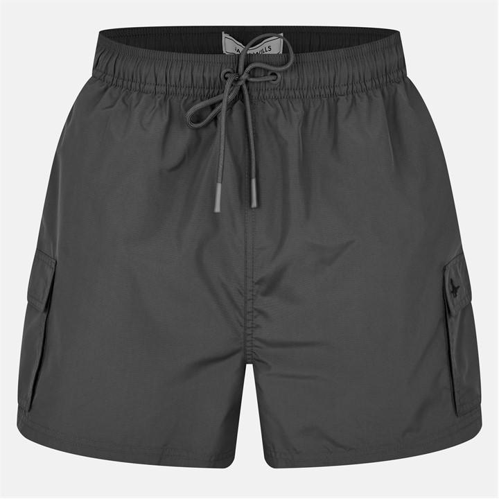 Jack Wills Swimming Shorts Forged Iron