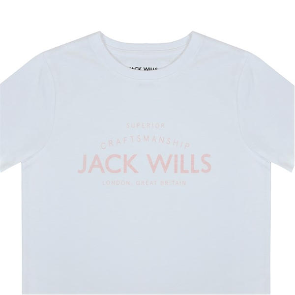 Jack Wills Tee Junior White
