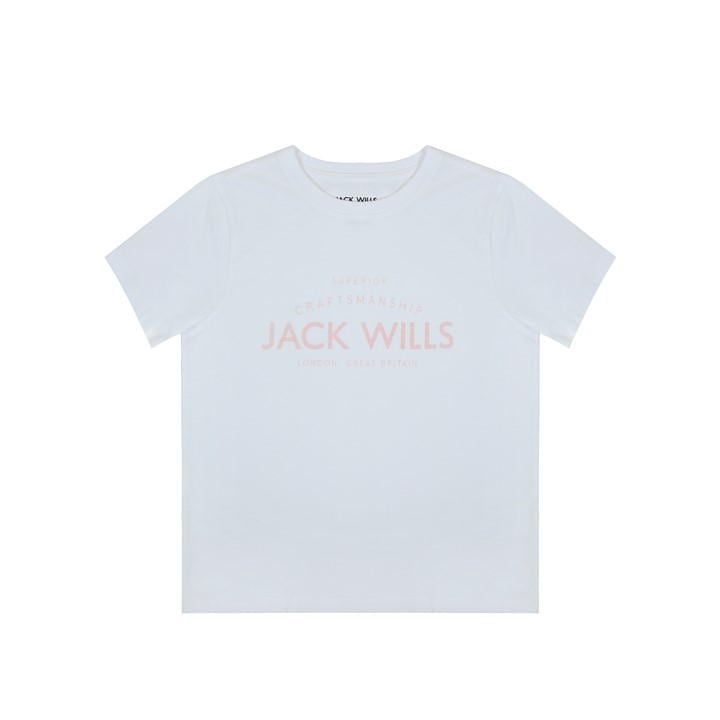 Jack Wills Tee Junior White