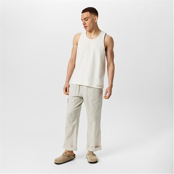 Jack Wills Texture Vest Sn53 Bone